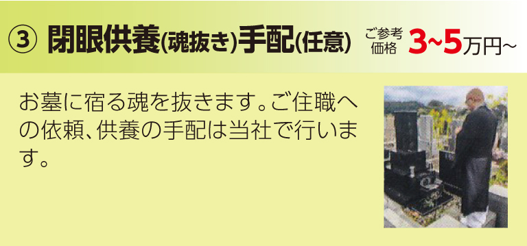 新規墓地調査、確保